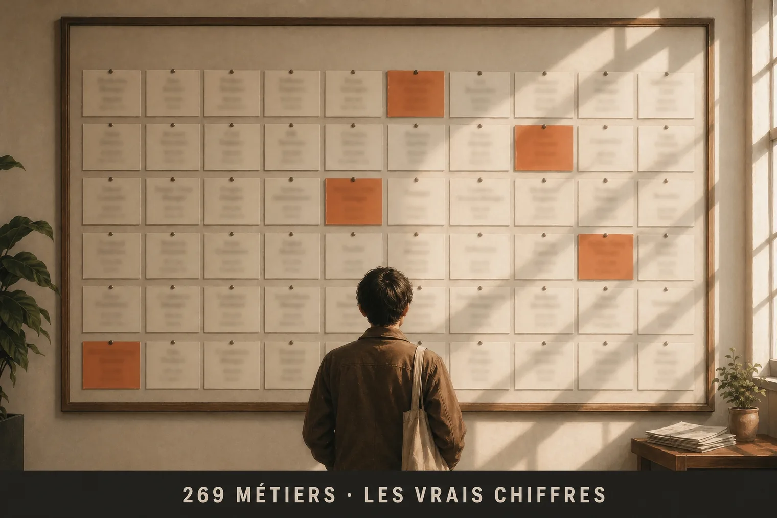 Tableau d'offres avec salaires en MAD pour différents métiers ANAPEC marocains — la base métiers TridiaPath